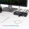 imagePlugable USBC Docking Station with 60W Charging and USB 30 to HDMI 4K UHD Video Graphics Adapter Bundle Compatible with Thunderbolt 3 and USBC Specific Windows Systems