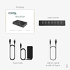 image:image7 Port USB Hub  Plugable USB Hub for Multiple Devices and USB 20 Data Transfer with a 60W Power Adapter  Driverless