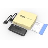 image:imagePlugable NVMe SSD Enclosure ToolFree USB 32 Gen 2 10Gbps M2 Case  ToolFree Aluminum Enclosure RTL9210 Chipset Support UASP and Trim M2 NVMe M Key BM Key for 2280 2260 2242 SSBlack
