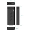 image:imagePlugable NVMe SSD Enclosure ToolFree USB 32 Gen 2 10Gbps M2 Case  ToolFree Aluminum Enclosure RTL9210 Chipset Support UASP and Trim M2 NVMe M Key BM Key for 2280 2260 2242 SSBlack