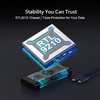 image:imagePlugable NVMe SSD Enclosure ToolFree USB 32 Gen 2 10Gbps M2 Case  ToolFree Aluminum Enclosure RTL9210 Chipset Support UASP and Trim M2 NVMe M Key BM Key for 2280 2260 2242 SSGrey