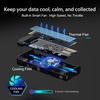 image:imagePlugable NVMe SSD Enclosure ToolFree USB 32 Gen 2 10Gbps M2 Case  ToolFree Aluminum Enclosure RTL9210 Chipset Support UASP and Trim M2 NVMe M Key BM Key for 2280 2260 2242 SSGrey