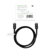 image:imagePlugable Thunderbolt 3 Cable 40Gbps Supports 100W 20V 5A Charging 26ft  80cm ThunderboltCertified USB C Compatible  Driverless26 feet
