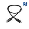 image:imagePlugable Thunderbolt 3 Cable 40Gbps Supports 100W 20V 5A Charging 26ft  80cm ThunderboltCertified USB C Compatible  Driverless26 feet