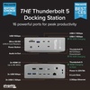 image:imagePlugable Thunderbolt 5 Dock 16in1 Dual HDMI 21 Up to 8K 60Hz  4K 144Hz 140W Laptop Charging 25GbE Fanless Driverless TAA Compliant Docking Station for MacBook ProAir amp Windows TBTUDH2