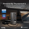 image:imagePlugable Thunderbolt 5 Dock 16in1 Dual HDMI 21 Up to 8K 60Hz  4K 144Hz 140W Laptop Charging 25GbE Fanless Driverless TAA Compliant Docking Station for MacBook ProAir amp Windows TBTUDH2