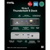 image:imagePlugable Thunderbolt 5 Docking Station Bundle with USBC to HDMI 21 Adapter 140W Charging Dual 6K Mac Dual 8K Windows 80120Gbps 25GbE Driverless