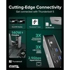image:imagePlugable Thunderbolt 5 Docking Station Bundle with USBC to HDMI 21 Adapter 140W Charging Dual 6K Mac Dual 8K Windows 80120Gbps 25GbE Driverless