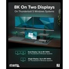 image:imagePlugable Thunderbolt 5 Docking Station Bundle with USBC to HDMI 21 Adapter 140W Charging Dual 6K Mac Dual 8K Windows 80120Gbps 25GbE Driverless