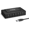 image:image7 Port USB Hub  Plugable USB Hub for Multiple Devices and USB 20 Data Transfer with a 60W Power Adapter  Driverless