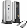 image:imagePlugable Thunderbolt 5 Docking Station Bundle with USBC to HDMI 21 Adapter 140W Charging Dual 6K Mac Dual 8K Windows 80120Gbps 25GbE Driverless