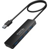 image:imagePlugable USB A 30 Hub 5in1 Splitter 4 USBA Ports for Laptop PC 2ft