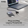 image:imagePlugable USBC to Dual USBA 20 Splitter 2Port Hub for USBC Laptops Keyboard Mouse Flash Drive 480Mbps DataOnly PlugandPlay 30cm Cable for Mac Windows ChromeOS Linux USBC2PORT