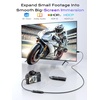 image:imagePlugable Micro HDMI to HDMI Adapter 4K60Hz BiDirectional Camera Adapter  HDMI 20 High Speed Micro HDMI Adapter 18Gbps HDR Aluminum Shell amp Nylon Braided Cord for Camera GoPro Raspberry Pi TV