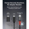 image:imagePlugable USB C to USB C Cable Data Blocker Charge Only Cable 1m33ft 240W Safe Fast Charging for MacBook iPhone 1516 Galaxy S24 Steam Deck and More USBC Devices USBCCC1M Pack of 21 meter Pack of 2