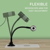 image:imagePlugable USB Digital Microscope 250x 2MP Micro Camera with Flexible Arm Stand  Handheld USB amp USBC Microscope Windows Mac ChromeOS Linux Android iPad Compatible Pack of 2250X Magnification