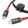 image:imagePlugable USB C to USB C Cable Data Blocker Charge Only Cable 1m33ft 240W Safe Fast Charging for MacBook iPhone 1516 Galaxy S24 Steam Deck and More USBC Devices USBCCC1M Pack of 21 meter