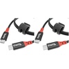 image:imagePlugable USB C to USB C Cable Data Blocker Charge Only Cable 1m33ft 240W Safe Fast Charging for MacBook iPhone 1516 Galaxy S24 Steam Deck and More USBC Devices USBCCC1M Pack of 21 meter Pack of 2