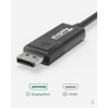 image:imagePlugable USB C to DisplayPort Bi Directional Cable 6 feet 18m Up to 4K at 60Hz USB C DisplayPort Cable  Compatible with Thunderbolt and USBC  Driverless Pack of 2USB Type C