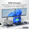 image:imagePlugable USBC Docking Station Dual 4K 60Hz HDMI 65W Charging Gigabit Ethernet 1x USBC 5Gbps 3X USBA Audio WindowsChromeOS USBCUSB4Thunderbolt Driverless UDMSTH2 Pack of 3Dual Display Pack of 3