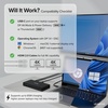 image:imagePlugable USBC Docking Station Dual 4K 60Hz HDMI 65W Charging Gigabit Ethernet 1x USBC 5Gbps 3X USBA Audio WindowsChromeOS USBCUSB4Thunderbolt Driverless UDMSTH2 Pack of 3Dual Display