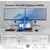 image:imagePlugable USBC Docking Station Dual 4K 60Hz HDMI 65W Charging Gigabit Ethernet 1x USBC 5Gbps 3X USBA Audio WindowsChromeOS USBCUSB4Thunderbolt Driverless UDMSTH2 Pack of 3Dual Display Pack of 3