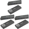 image:imagePlugable USBC Docking Station Dual 4K 60Hz HDMI 65W Charging Gigabit Ethernet 1x USBC 5Gbps 3X USBA Audio WindowsChromeOS USBCUSB4Thunderbolt Driverless UDMSTH2 Pack of 3Dual Display Pack of 3