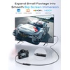 image:imagePlugable Mini HDMI to HDMI Adapter 4K 60Hz BiDirectional HDMI 20