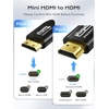 image:imagePlugable Mini HDMI to HDMI Cable 66FT 4K 60Hz BiDirectional HDMI 20