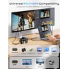 image:imagePlugable Mini HDMI to HDMI Cable 66FT 4K 60Hz BiDirectional HDMI 20