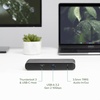 image:imagePlugable Thunderbolt 3 and USB C Dock with 60W Charging Compatible with MacBookMacBook Pro and Windows Dual DisplayPort or HDMI with Included Adapter 2X USBC 3X USB 30 Gigabit Ethernet