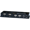 image:imagePlugable USB 20 10Port High Speed Hub with Power Adapter and Two FlipUp Ports