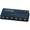 image:imagePlugable USB 20 10Port High Speed Hub with Power Adapter and Two FlipUp Ports